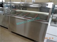 1X, 58" 4 WELL, S/S STEAM TABLE