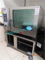 1X, RATIONAL SCC62 ELEC. COMBI OVEN W/ STAND