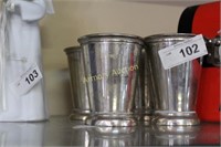 SILVER PLATED CUPS