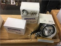A lot of two Superspots LED H4 upgrade bulbs, 3000