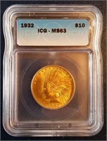 1932 $10 Gold Eagle