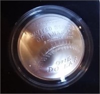 2014 Baseball Hall of Fame Silver Dollar