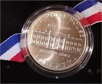 1992 White House 200th Anniversary Silver Dollar