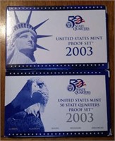2003 US Proof Set & Proof Quarter Set