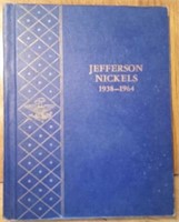 Jefferson Nickel Book 1938-1964