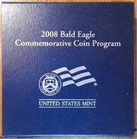 2008 Bald Eagle Commerative Silver Proof Dollar