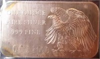 1 oz Bicentennial Silver Bar