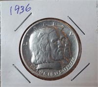 1936 Long Island Tercentenary Half Dollar