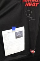 Pat Riley Miami Heat autograph warm-up jersey