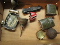 VINTAGE MILITARY OIL CANS & MORE !