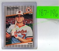 Fleer 1989 Bill Ripken Error Baseball Card