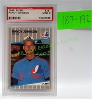 Fleer 1989 Randy Johnson Rookie Baseball Card