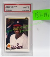 Upper Deck 1990 Sammy Sosa Baseball Card