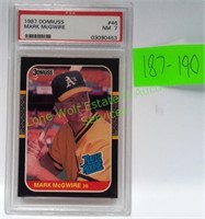 Donruss 1987 Mark McGwire Rated Rookie Card
