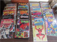 20 COLLECTOR COMIC BOOKS !  X-MAN ,THE THING, MORE