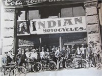 4 VERY EARLY MOTORCYCLE PHOTO'S !