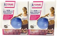 2 Tone Fitness 65cm Exercise Balls