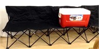 Igloo Cooler 48qt & Portable Team Bench 8.5' Long