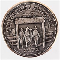 Coin Tombstone Arizona 1 Ounce .999 Silver