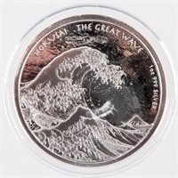 Coin Fuji 1 Ounce .999 Silver $1 Coin