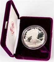 Coin 1986 American Eagle Silver Proof in Box