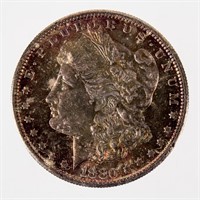Coin 1880-S Morgan Silver Dollar Beautiful Toning