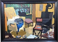 Great Gerard Collins 2013 Oil Interior Painting