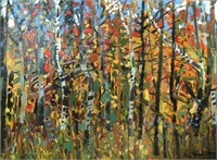 Fall Colors - Gerard Collins 2016 Oil on Canvas