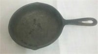 6" cast iron pan