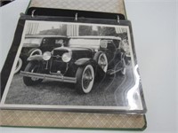 Notebook of Old Car Photos