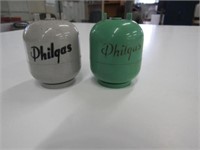 Philgas Advertisement Salt & Pepper Shakers