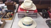 Stetson hat w/box + another hat