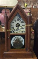Antique steeple clock