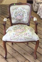 Vintage style French arm chair