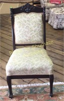 Antique parlor chair