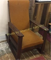 Vintage oak rocker