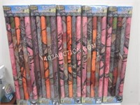 Lot of 5 CB Outdoor Camo Wrapping Paper 5-packs$75
