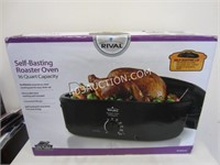 Rival Roaster Oven With Self-Basting Lid