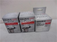 Lot of 2 Keurig Reusable Coffee Filter &Water Fil.