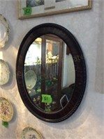 Oval Wall Mirror, 20" x 24"