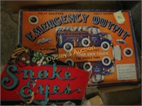 Emergency Outfit And Snake Eyes Game In Box