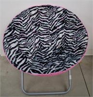 Child's Collapsable Plush Chair