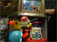 Fisher Price Chatter Telephone, Pull Toy Egg, Meta