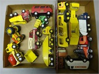 Grouping Of Buddy L And Tonka Commercial Vehicles