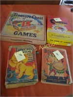 Treasure Of Chest Vint Game, Cootie Game, + 2 Vint