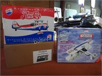 3 Pepsi Cola Plane Banks, Stearman, Stk Fe5013, Si