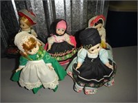 5 Madame Alexander Mix Of International Dolls