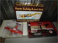 Ford 5A Tri-Motor Airplane/Stearman Biplane Bank/