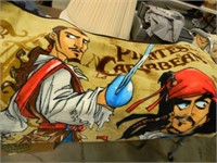 PIRATES OF THE CARIBBEAN FLEECE BLANKET & DALE