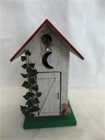 Primitive Decorative Wooden Outhouse